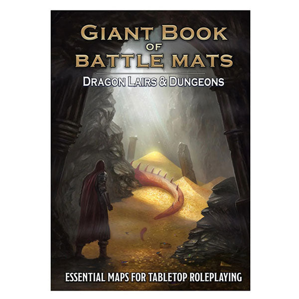Giant Book of Battle Mats: Dragon Lairs and Dungeons