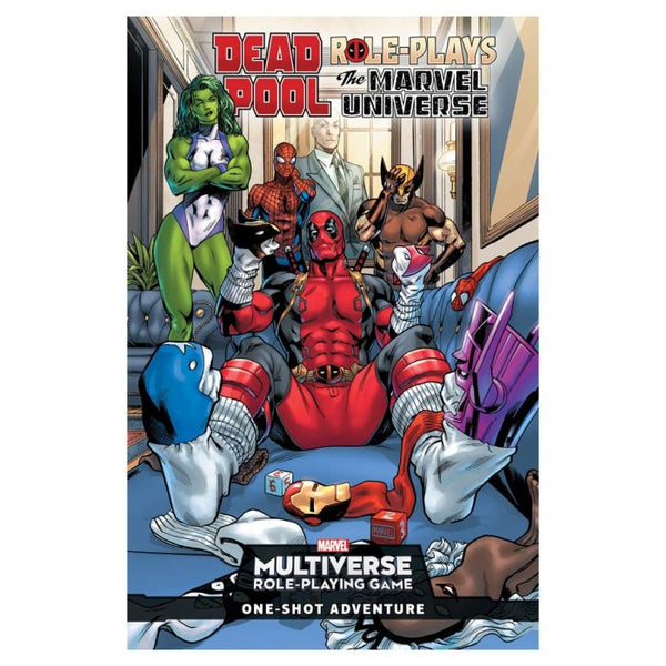 Marvel Multiverse Role-Playing Game Core Rulebook - Deadpool Role-Plays The Marvel Universe