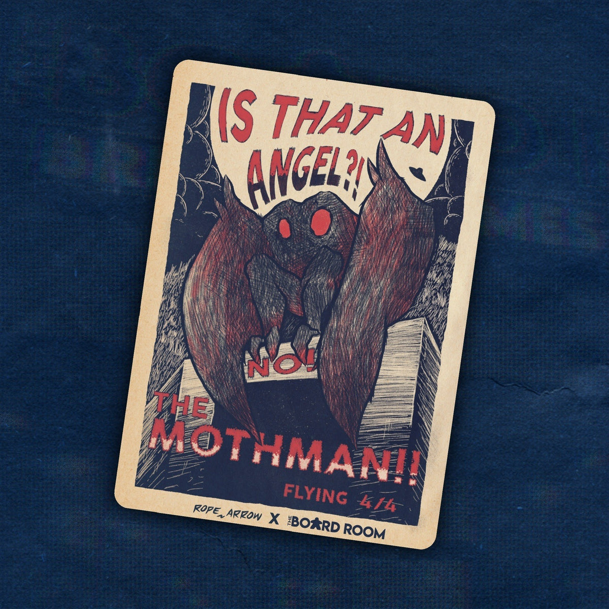 The Board Room Rope Arrow Token Mothman (Normal)