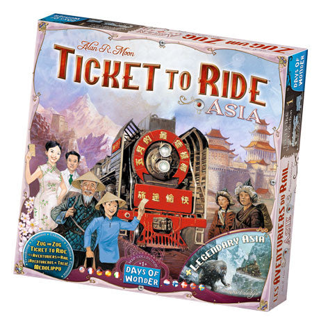 Ticket to Ride: Asia Map Collection 1