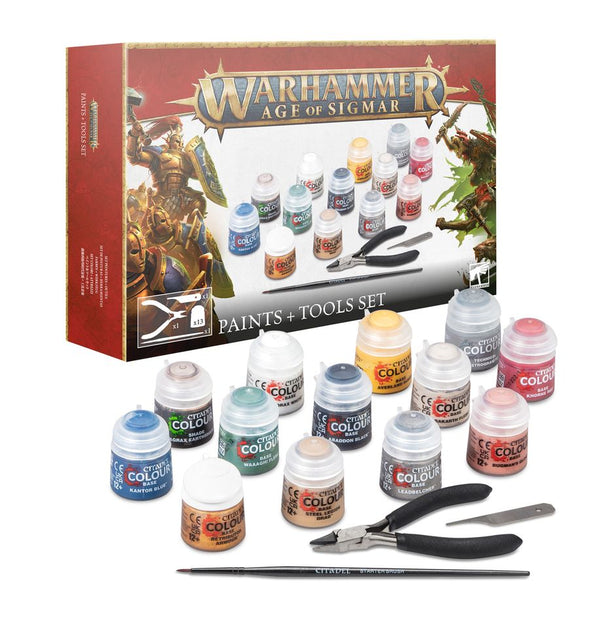 Warhammer Age of Sigmar Paint + Tools - 2024