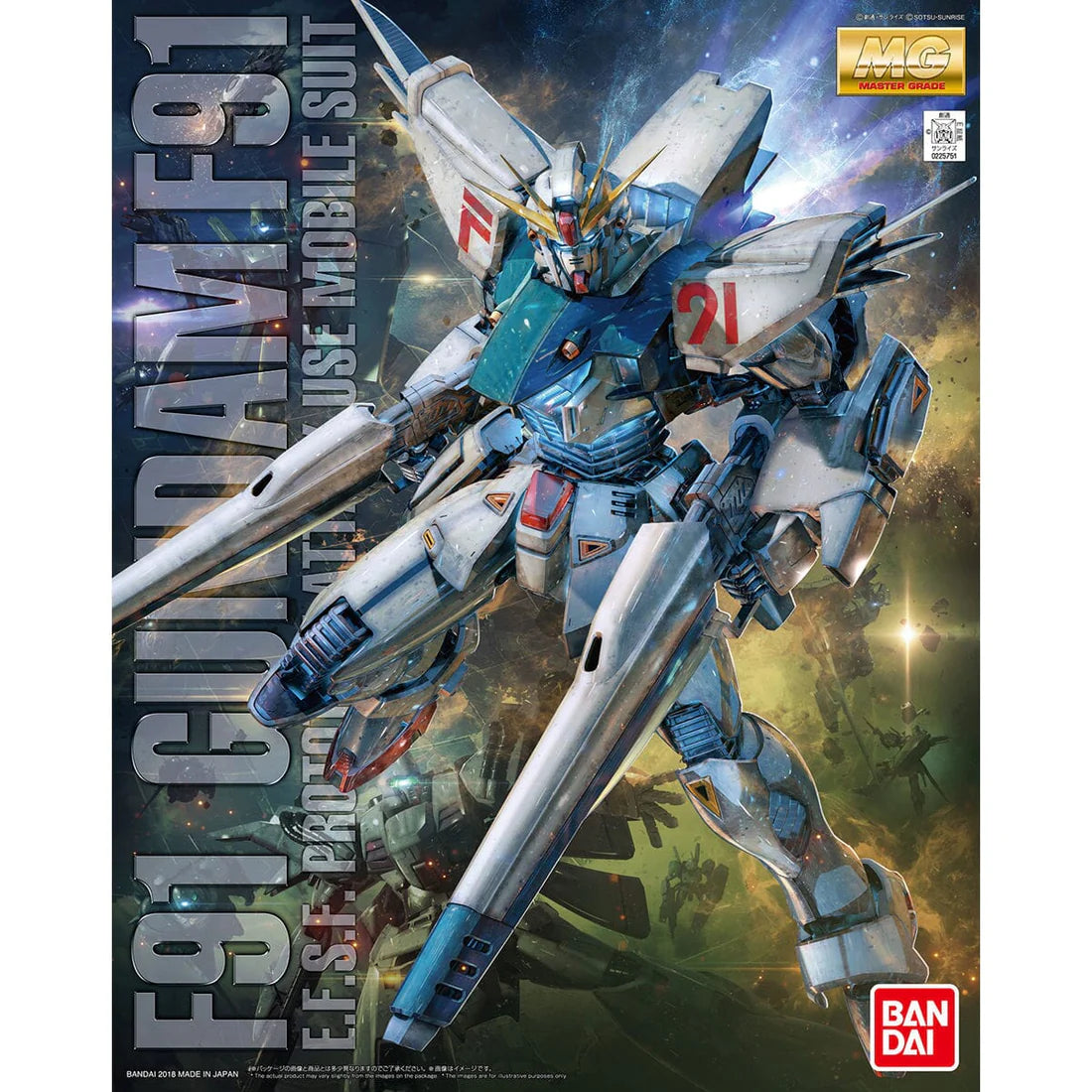 MG 1/100 F91 Gundam F91 (Ver 2.0) – The Board Room
