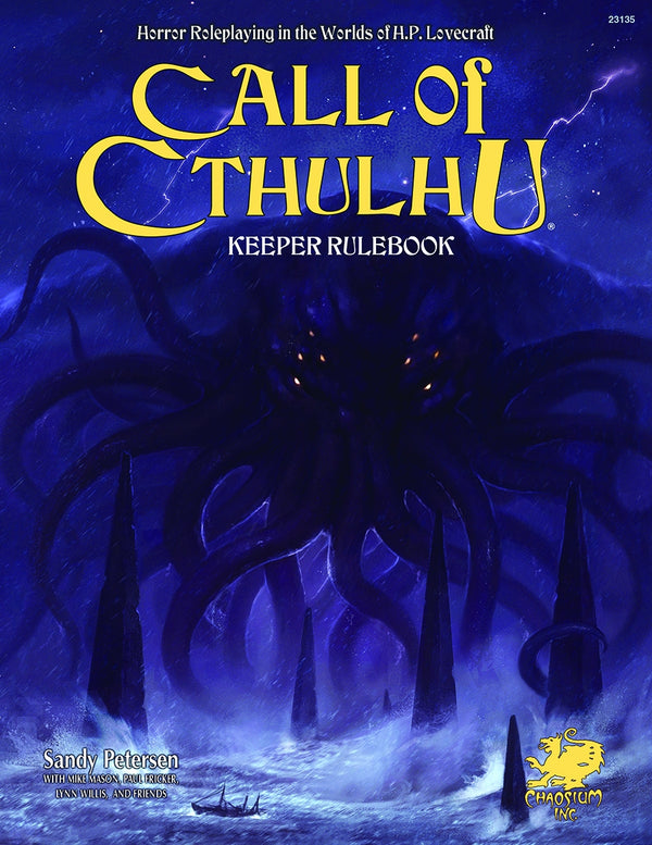 Call of Cthulhu RPG 7th Edition - Keeper Rulebook