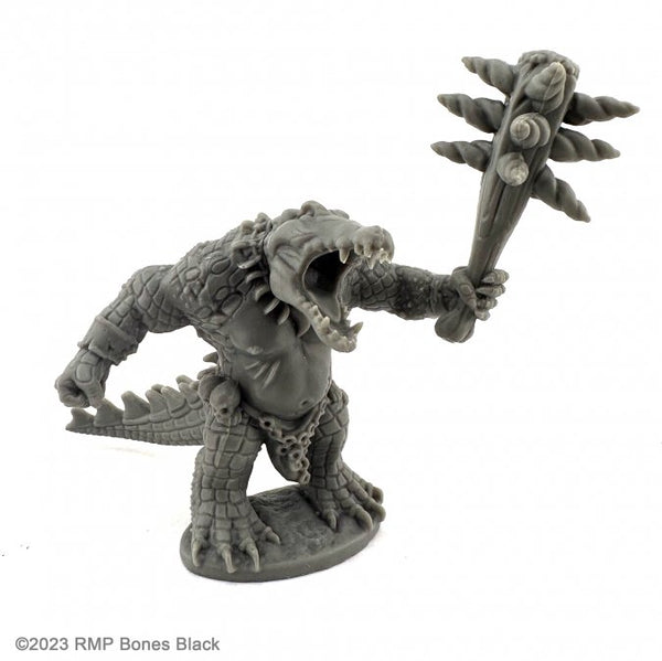 Bones Black - Gatorman with Large Club