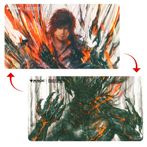 Ultra Pro: Playmat - Final Fantasy - Clive, Ifrit's Dominant (Borderless) - Double Sided