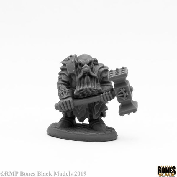 Bones Black - Dark Dwarf Pounder