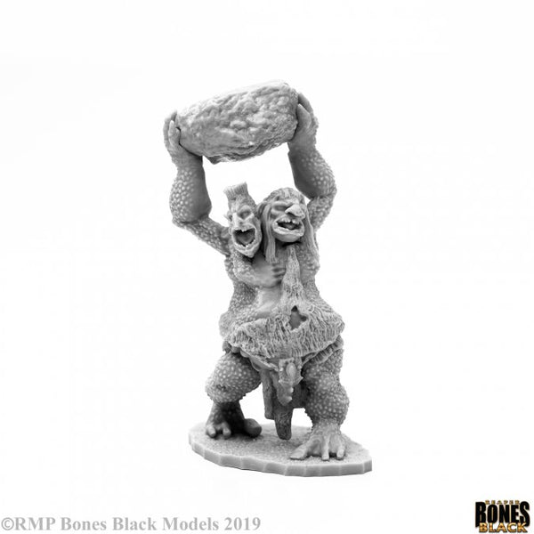 Bones Black - Two Headed Troll