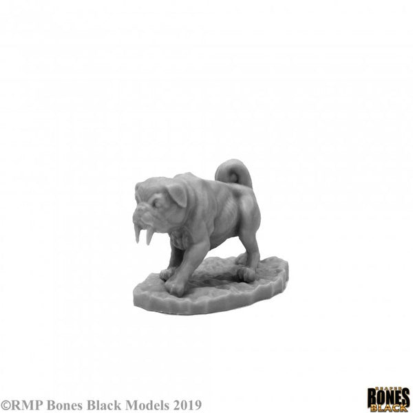 Bones Black - Sabertooth Pug