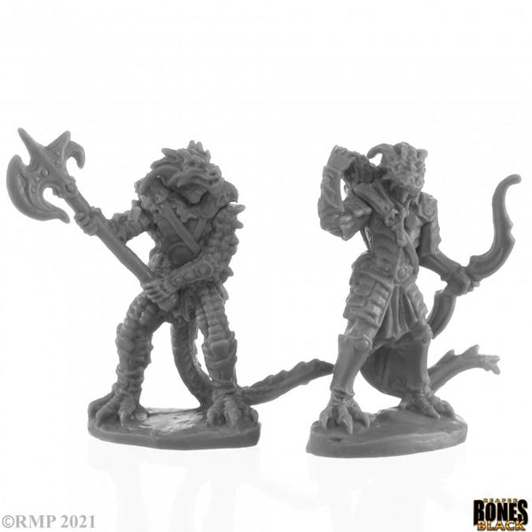 Bones Black - Dragonfolk Fighter and Ranger