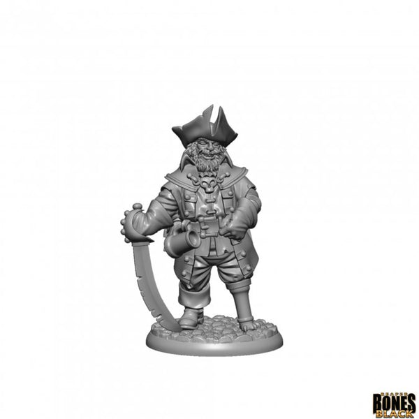 Bones Black - Ghost Pirate Captain