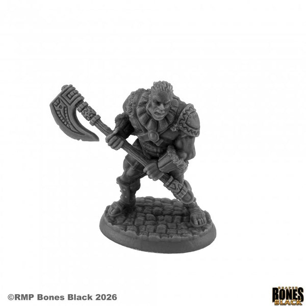 Bones Black - Arik Axereaver, Barbarian