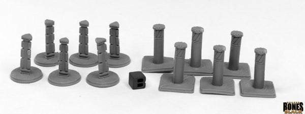 Bones Black - Bollards (12)