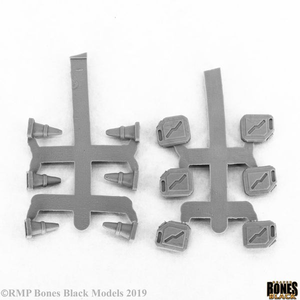 Bones Black - Modern Accessories (Gas Cans &amp; Pylons)