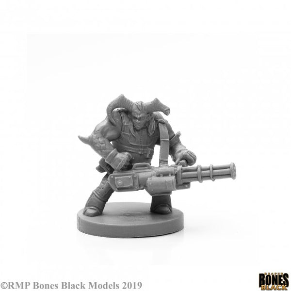 Bones Black - Caine, Cyber Troll