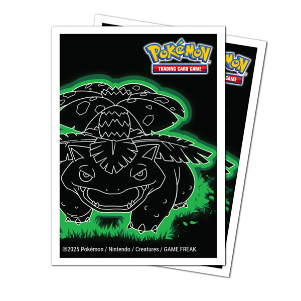 Ultra Pro: Apex Sleeves - Neon Kanto - Venusaur
