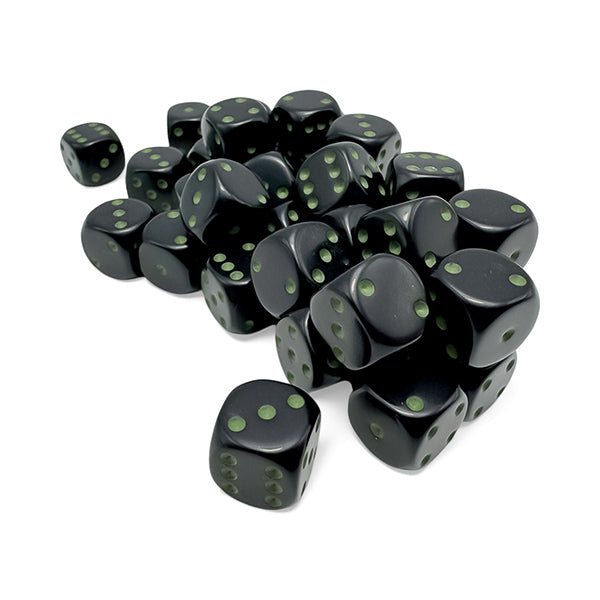 Chessex D6 Dice Block - 12mm 36d6 - Opaque