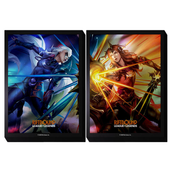 Riftbound: Sleeves - Vendetta - Diana vs Leona