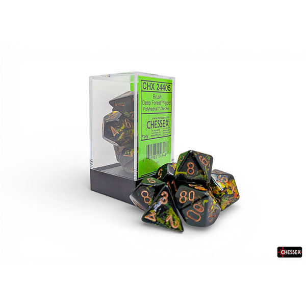 Chessex: 7-Die Set - Brush