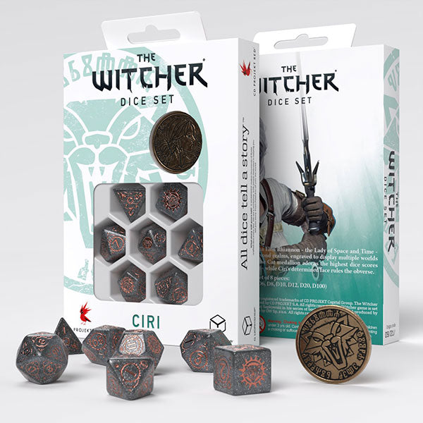 7-Die Set - The  Witcher: Ciri Elder Blood
