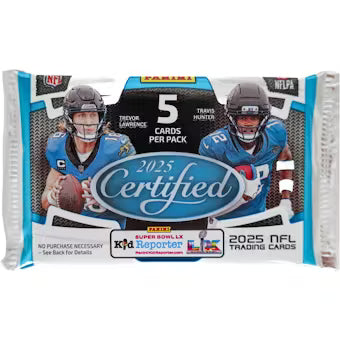 2025 Panini Certified Football - Hobby Pack