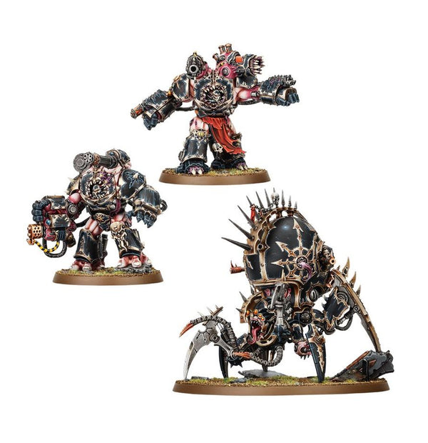 Warhammer 40,000: Chaos Space Marines - Venomcrawler and Obliterators