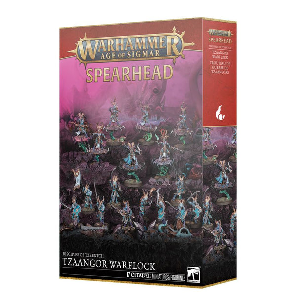 Warhammer 40,000: Disciples of Tzeentch - Tzaangor Warflock (Spearhead)