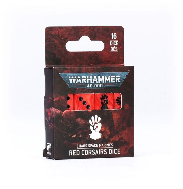 Warhammer 40,000: Chaos Space Marines - Red Corsairs Dice