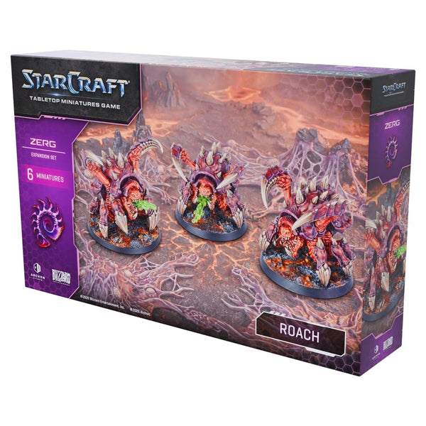 StarCraft: Tabletop Miniatures Game: Zerg - Roach Expansion Set