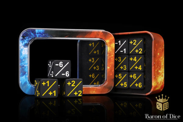 Baron of Dice: +1/ -1 Counters (Set of 10)