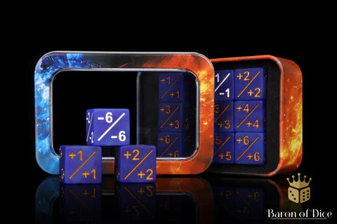 Baron of Dice: +1/ -1 Counters (Set of 10)