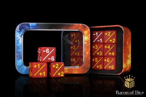 Baron of Dice: +1/ -1 Counters (Set of 10)