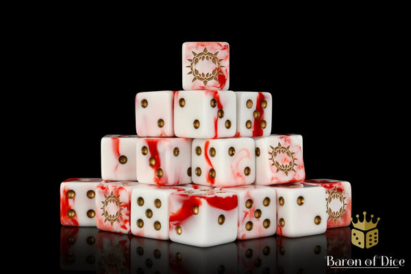 Baron of Dice: Carnage - White (x25)