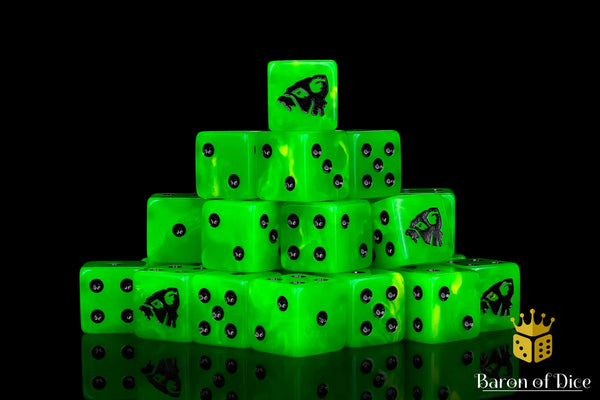 Baron of Dice: Bubonic Rats Dice (x25)
