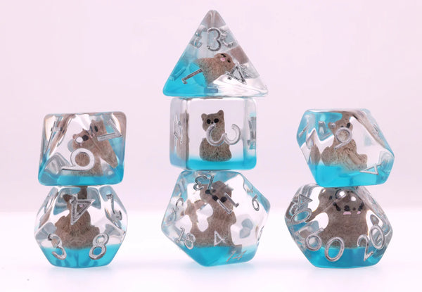 Foam Brain - Soft Kitten RPG Dice Set