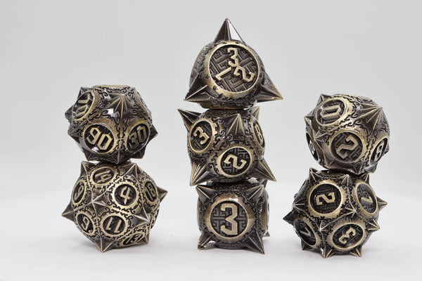 Foam Brain: Meteor Storm - Metal Dice Set