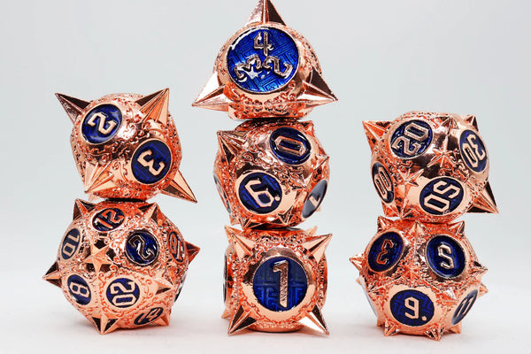 Foam Brain: Meteor Storm - Metal Dice Set