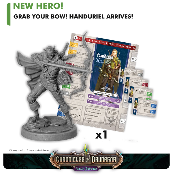 Chronicles of Drunagor: Age of Darkness - Handuriel Extra Hero