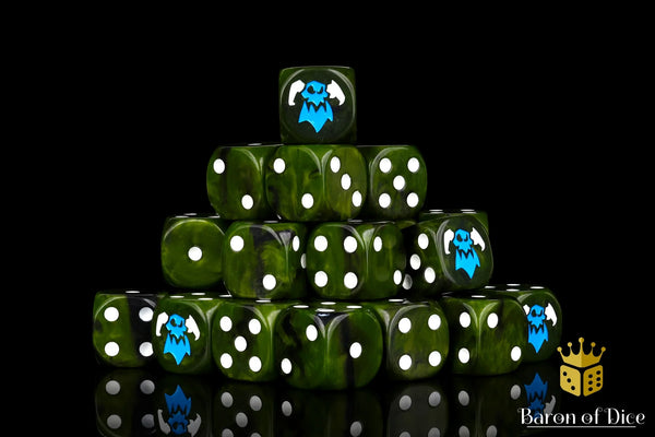 Baron of Dice: Alien Dice - Orc Looters Dice (x25)