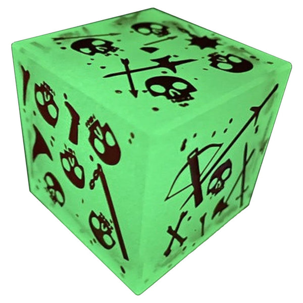 Massive Gelatinous Cube: Mini/Die - Glow in the Dark