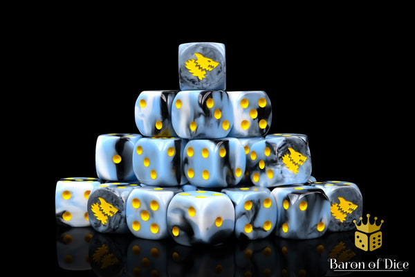 Baron of Dice: Snow Direwolf (x25)