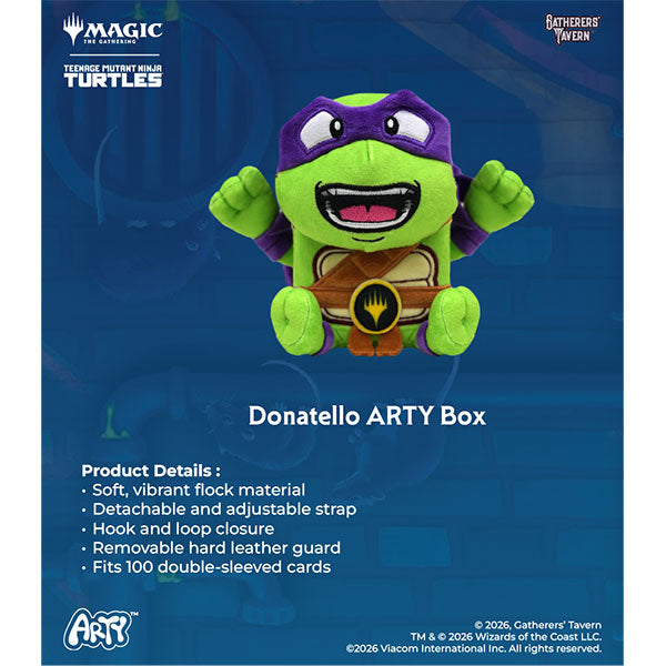 Deckbox: MTG Arty Box - Teenage Mutant Ninja Turtles