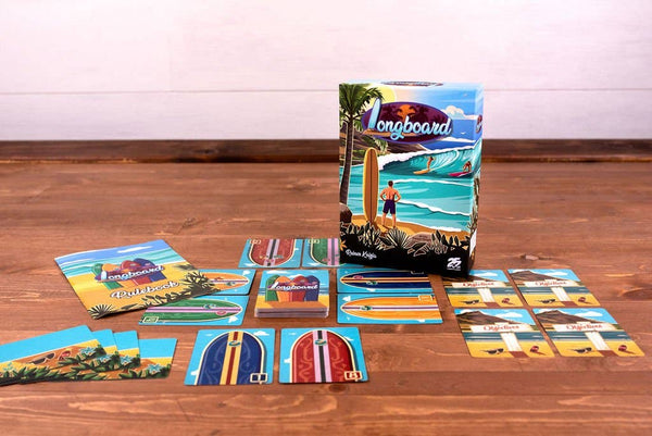 Longboard Surfboard-Shaping Board Game