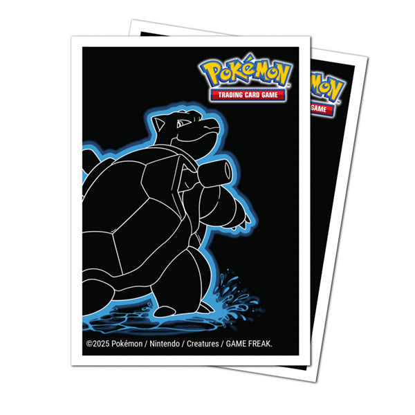 Ultra Pro: Apex Sleeves - Neon Kanto - Blastoise