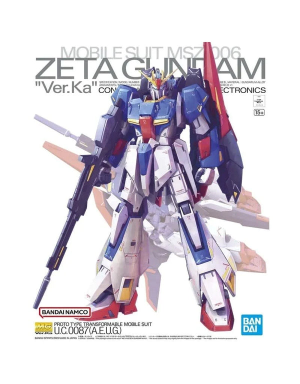 MG: 1/100: Zeta Gundam Ver. Ka
