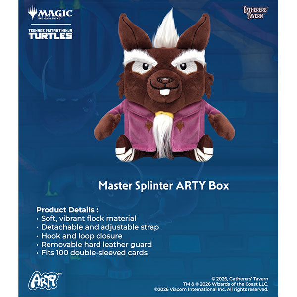 Deckbox: MTG Arty Box - Teenage Mutant Ninja Turtles