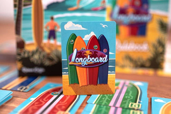 Longboard Surfboard-Shaping Board Game