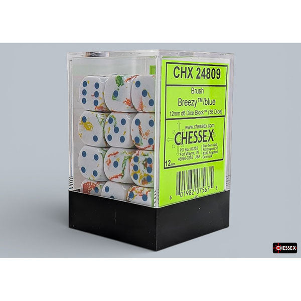 Chessex: 12mm 36d6 Die Set - Brush