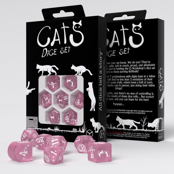 Q-Workshop: Dice Set - Cats