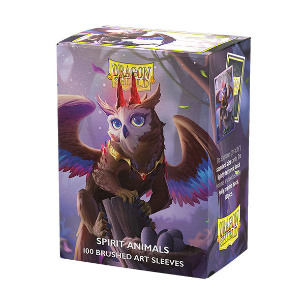 Dragon Shield Sleeves:  Standard - Art (Brushed) - Spirit Animals