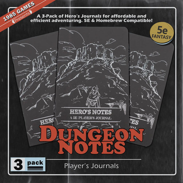 1985 Games - Dungeon Notes